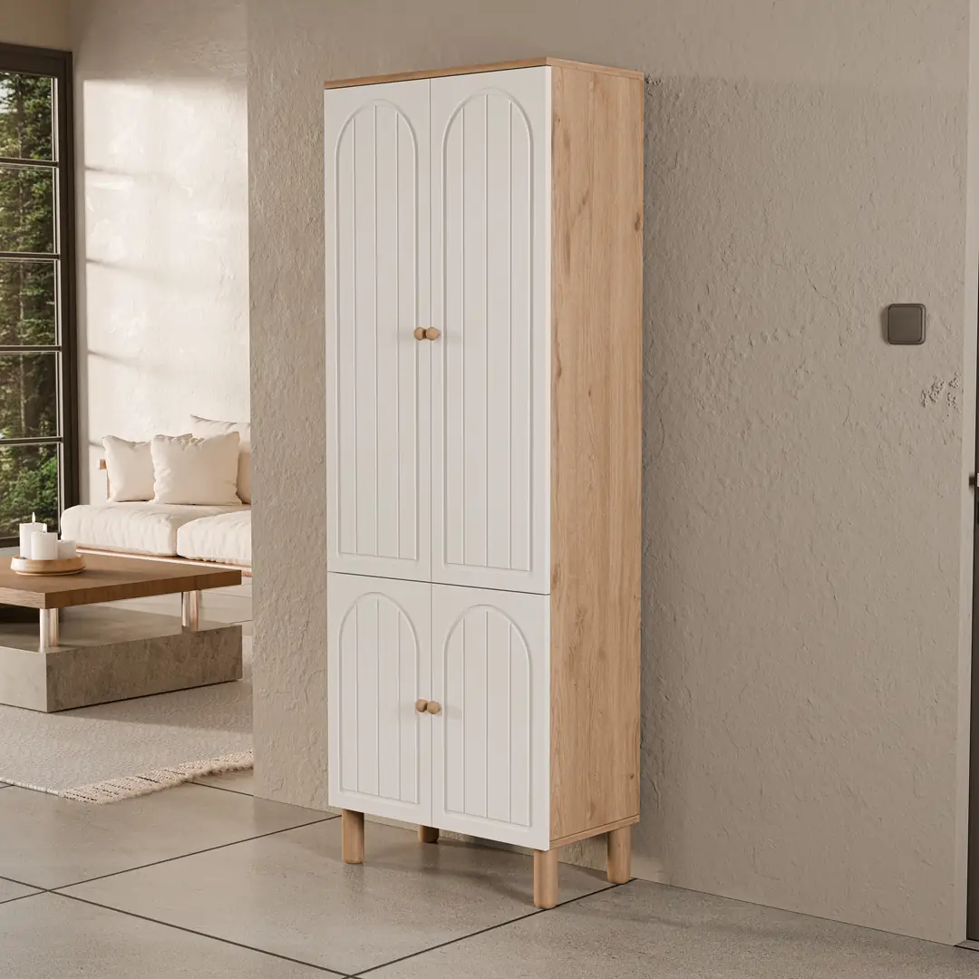 Έπιπλο Εισόδου Rapsody 5084, 70x35x195 εκ.,All4home